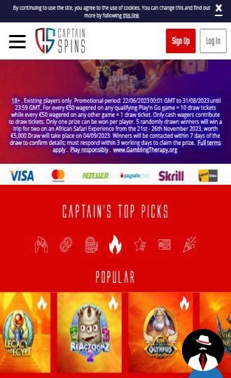 reseña captain spins|Captain Spins Casino Review & Rating 2024 .